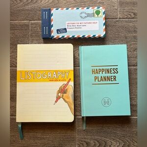 Self Growth Journal Bundle Happy Planner/Listography/Letters to My Future Self